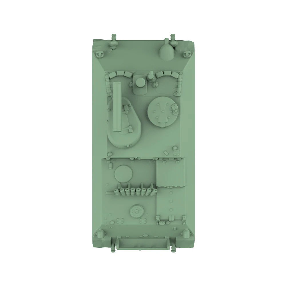 

1/220 1/160 SSMODEL SS490 Железнодорожная военная модель, комплект немецкого RakJPz2 HOT, самоходный противотанковый пистолет