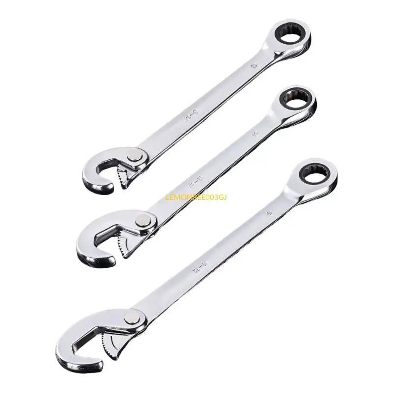 

M4YC High Efficiency Ratcheting Wrench Quick Release Mechanism Spanner for Tight Space for Auto Repair and DIY Project