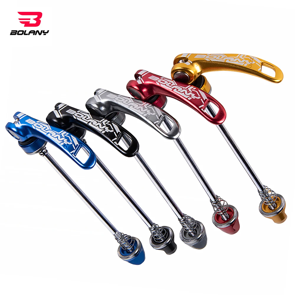 

Bolany Hub Quick Release Rod Aluminum Alloy 100/135mm Mountain Bike Road Bicycle Wheel Set Quick Release Rod Bicycle Accessorie