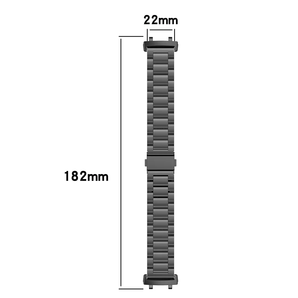 Replacement Band for Amazfit T-Rex 3 Wristband Metal Stainless Adjustable Solid Strap for Amazfit T-Rex 3 Watch Strap for Men