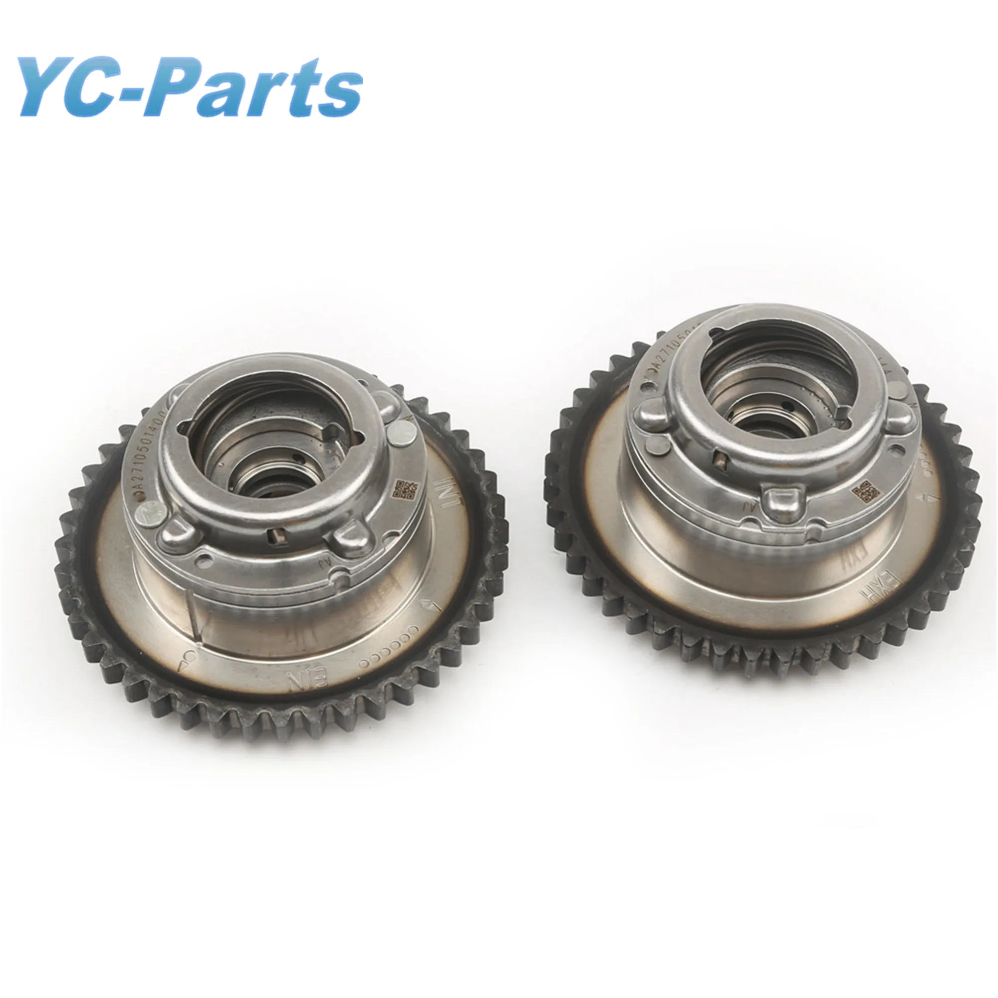 

1.8 T Engine Intake & Exhaust Camshaft Adjuster Actuator Gears One Pair for Benz C 200 CGI C 180 E 260 E 200 CGI Coupe SLK 200