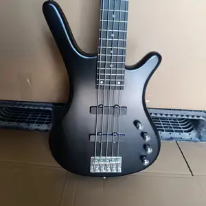 Elektrobass, aktiver passiver Pickup, 5 Saite, 24 Bünde, SS, Fabrik in China 8 Hauptverringerungsverkauf 5 String - №4