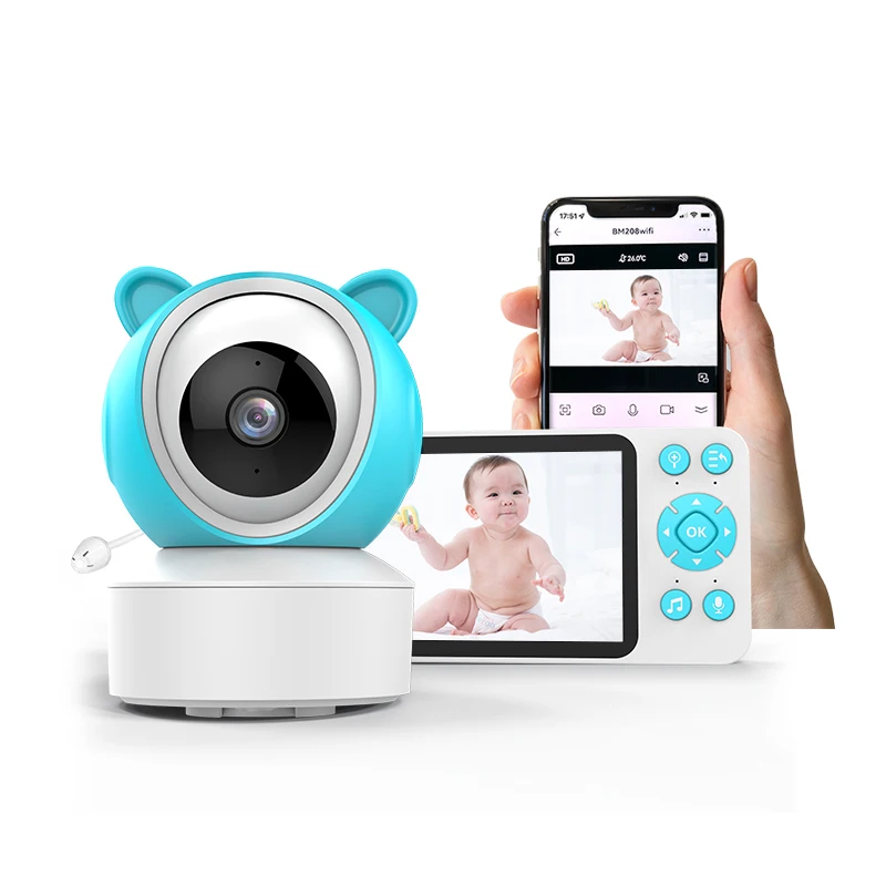 Mini HD Baby , WiFi Pet With Alert, Remote Access, Two-Way Communication