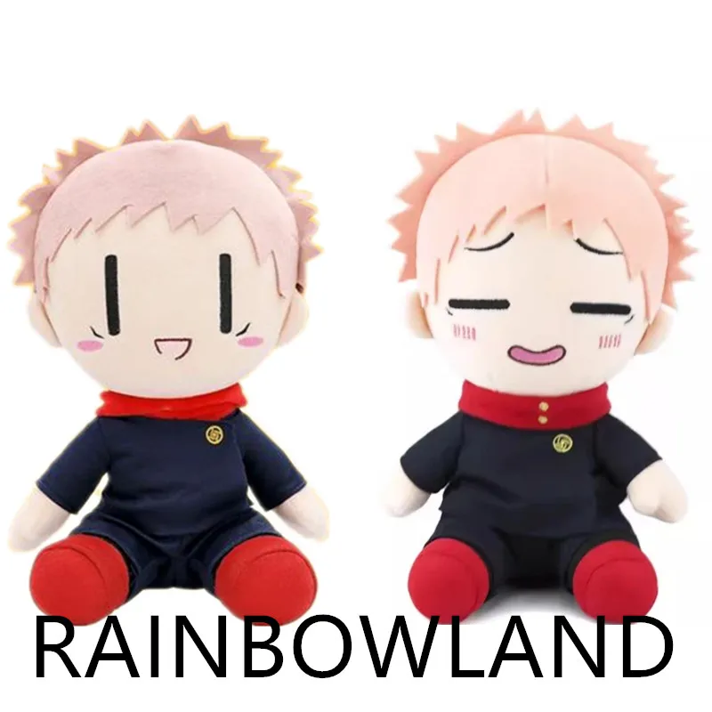 

New Anime Yuji Itadori Big Plush For Girls Boys 30CM Kids Stuffed Toys Children Gifts
