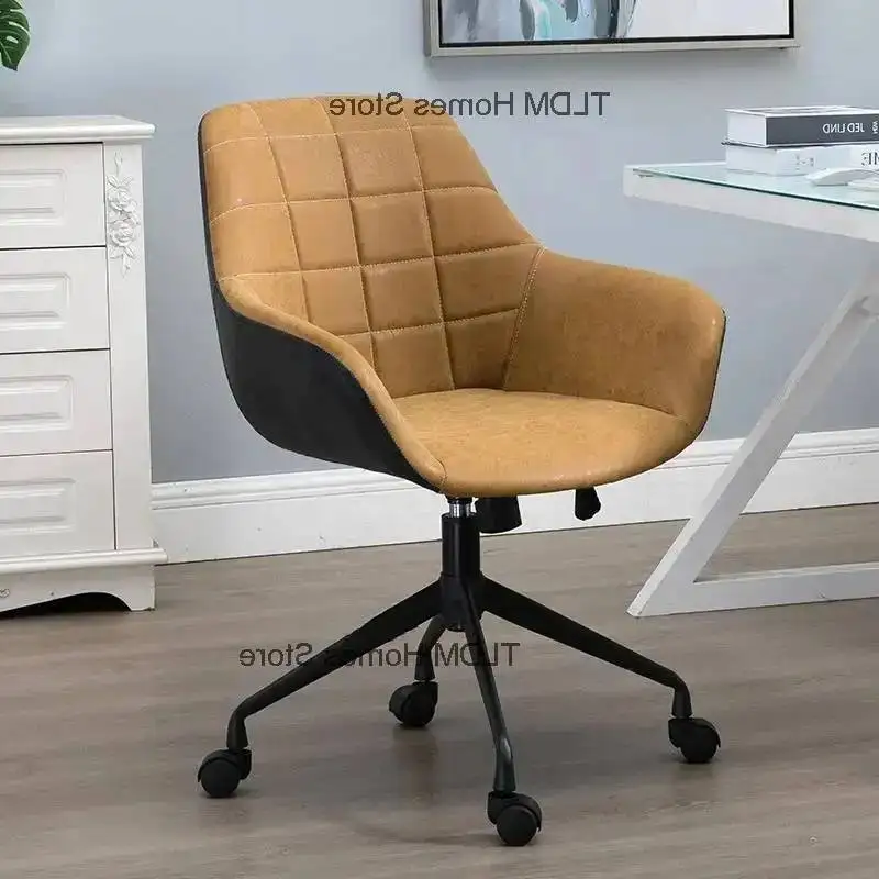 Learning Home Light Lifting Chair Luxury Desk Office Office Chair Furniture Backrest Computer Rotating Lift Swivel Office Chairs