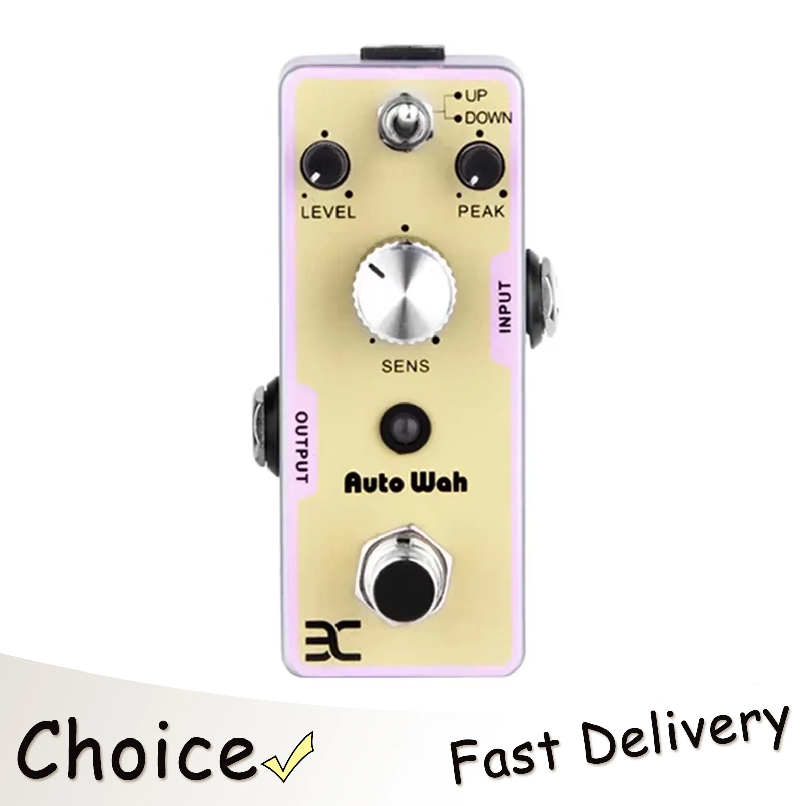 

ENO TC61 Auto WAH Electric Guitar Effect Pedal Metal 2 Modes of Operation with Dynamic Feedback Instead of Foot Pedal Control