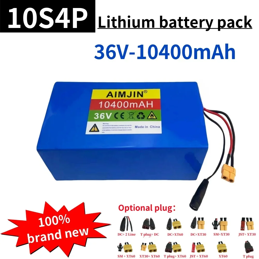 

10S4P 18650 battery pack 36V 10400mAh Electric Scooter Lithium Battery 36V 10.4Ah Electric Scooter Electric Scooter Battery
