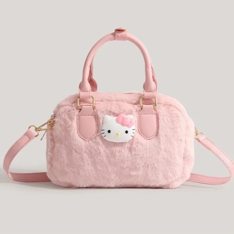 

Hello Kitty Underarm Bag Fashion Versatile Bowling Handheld Cute Sweet Autumn/Winter Single Shoulder Crossbody Bag Wholesale