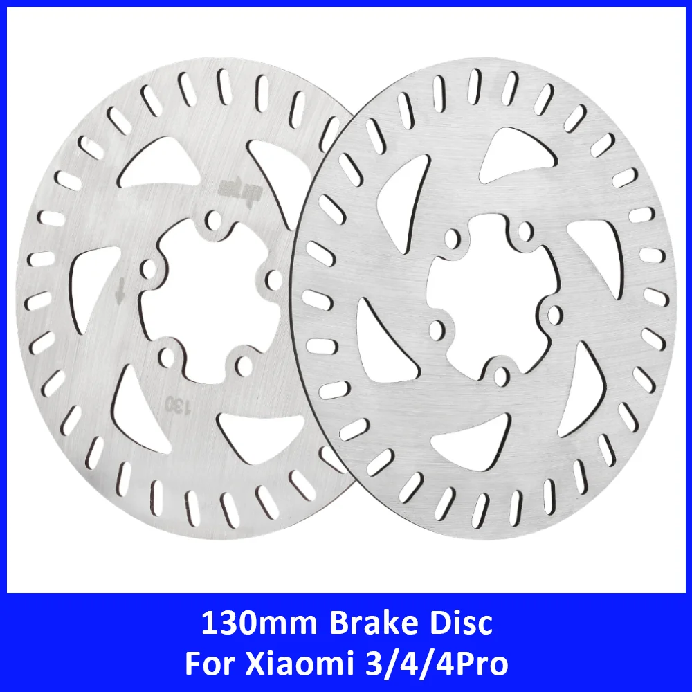 

Тормозной диск 130 мм для электросамоката Xiaomi 3 Mi4 Mi 4 Pro, нержавеющая сталь, 5 отверстий, тормозной ротор с винтами, сменные аксессуары