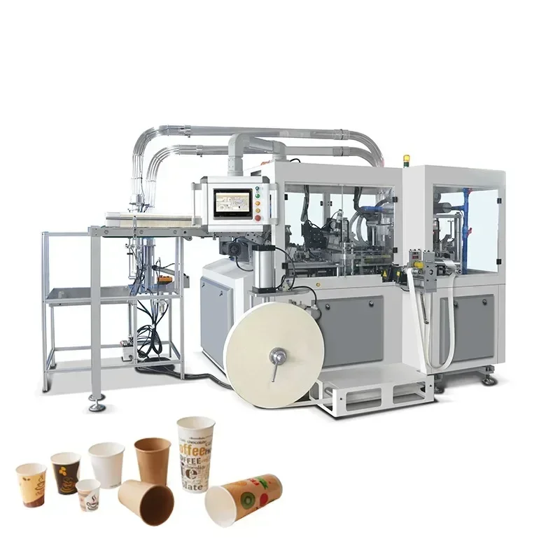 High Quality Disposable Paper Cup Making Machine High Speed Automatic Coffee Tea Paper Cup Making Machine with Low Cost