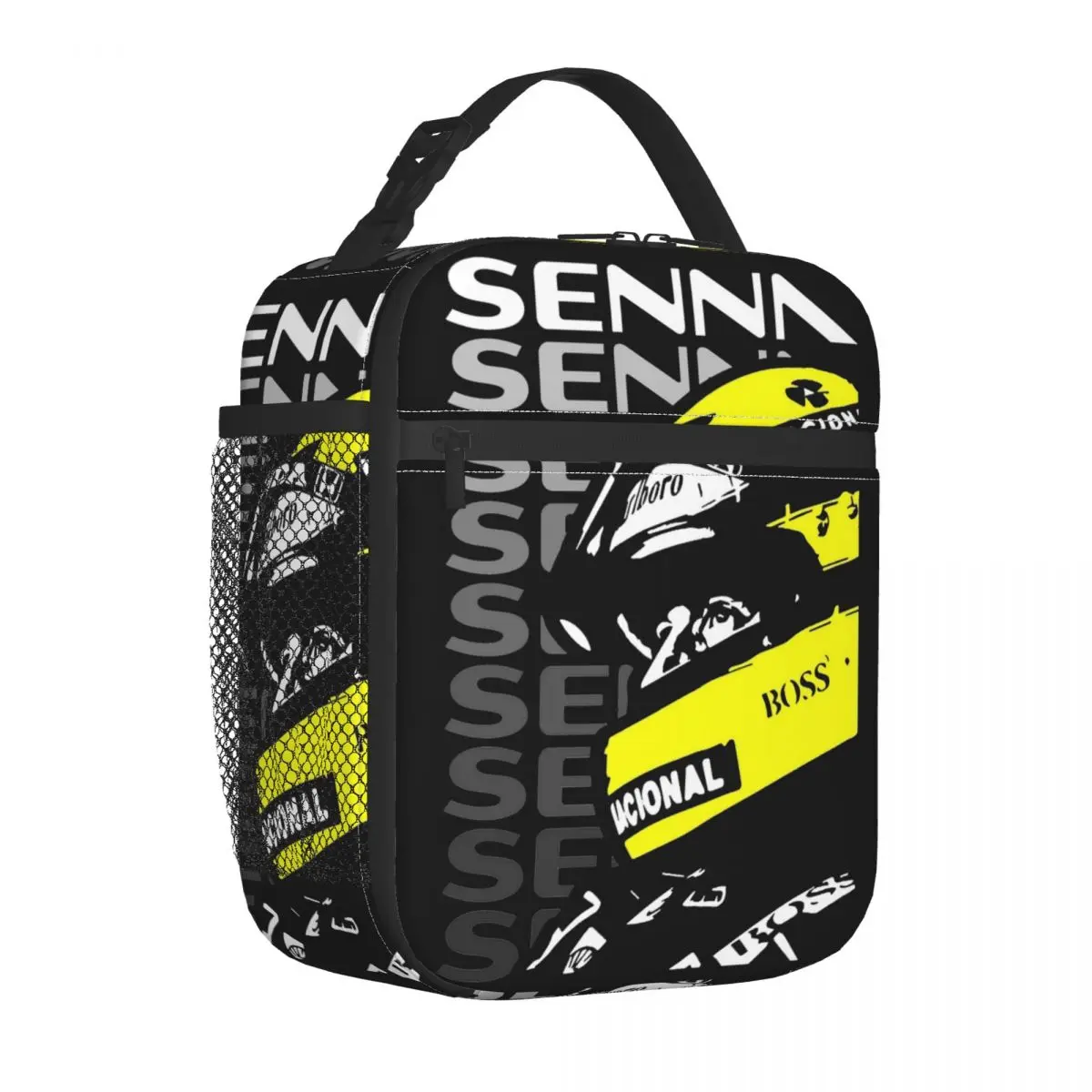 The Best Moment Ayrton Senna Insulated Lunch Bag High Capacity Lunch Container Thermal Bag Tote Lunch Box Food Storage Bags