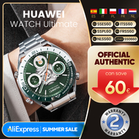 HUAWEI WATCH Ultimate Smartwatch Liquid Metal Sapphire glass 1.5 inch LTPO AMOLED 14 days battery life 100 metrewater resistance