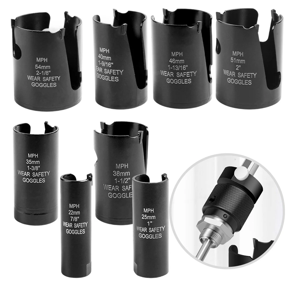 

Hole Cutter Drill Bit For Aluminum Stainless Steel Wood Plastic Woodworking Hole Opener Carbide Alloy Drill Bit Power Tool