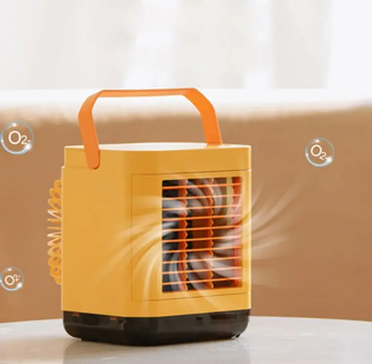 

Home office negative ion water-cooled air-conditioning fan refrigeration air purification desktop portable air cooler