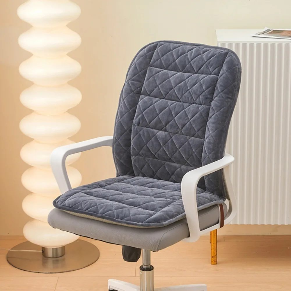 Winter Electric Heating Cushion Comfortable Removable Office Chair Cushion 3 Speed Temperature Warm Back Heated Seat Seat Mat