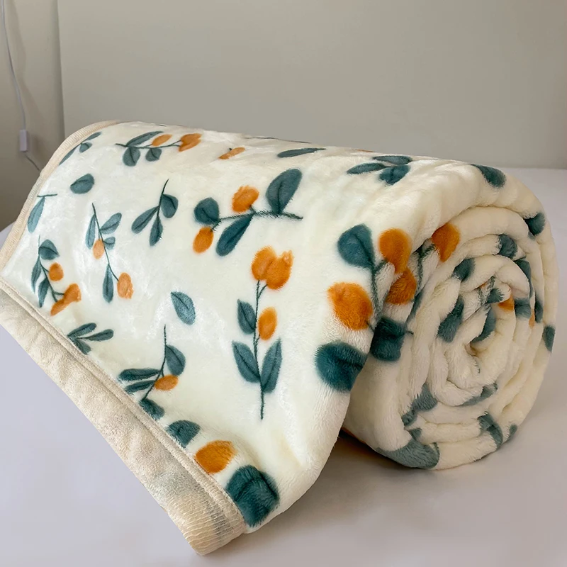 

Coral wool blanket, flannel blanket, single dormitory, office, nap, bedroom, special warmth