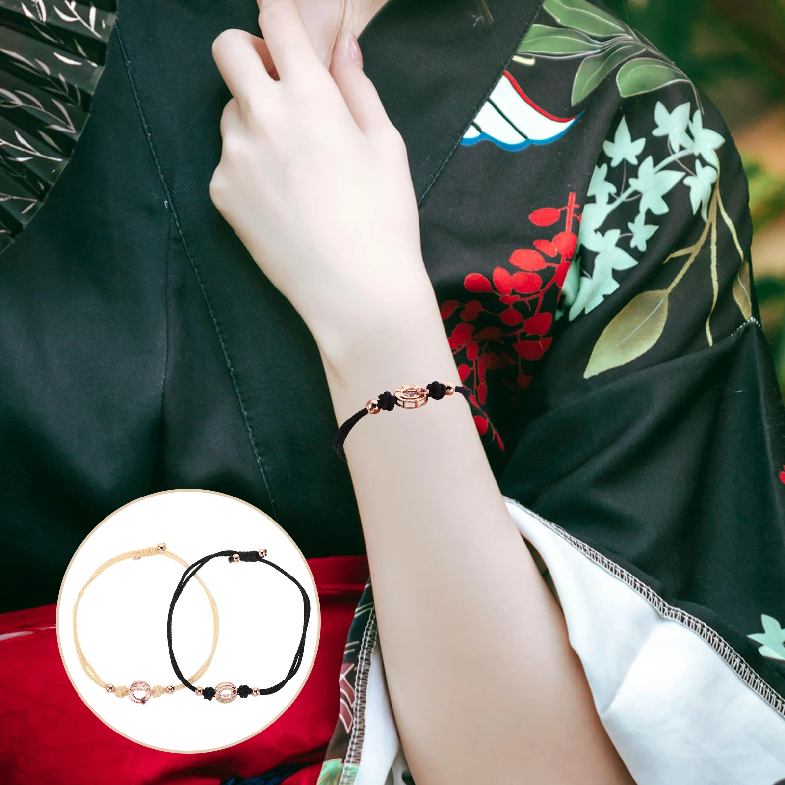 

Sensitive Couple Bracelet Couples Jewelry Matching Bracelets Weaving Boyfriend Girlfriend