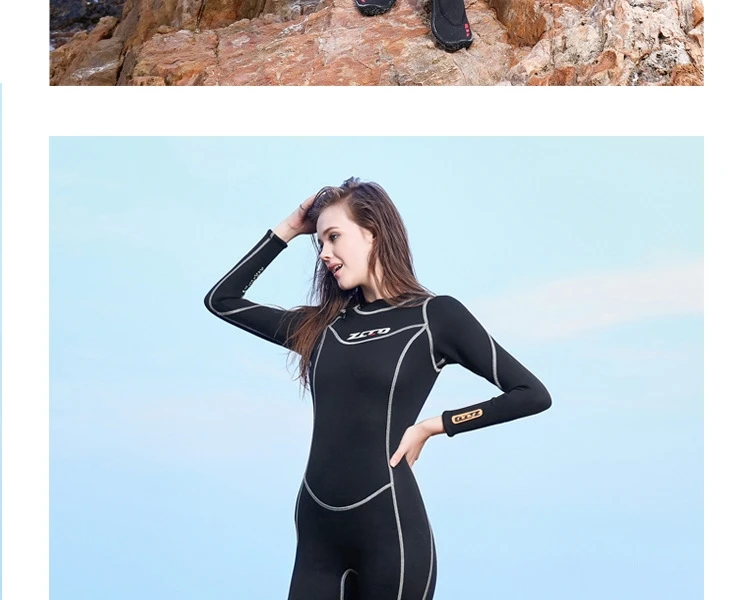 3MM Neopren Neoprenanzug Männer Frauen Surf Tauchen Anzug Ausrüstung Unterwasser Angeln Speerfischen Kitesurfen Bademode Neoprenanzug – Detail 20