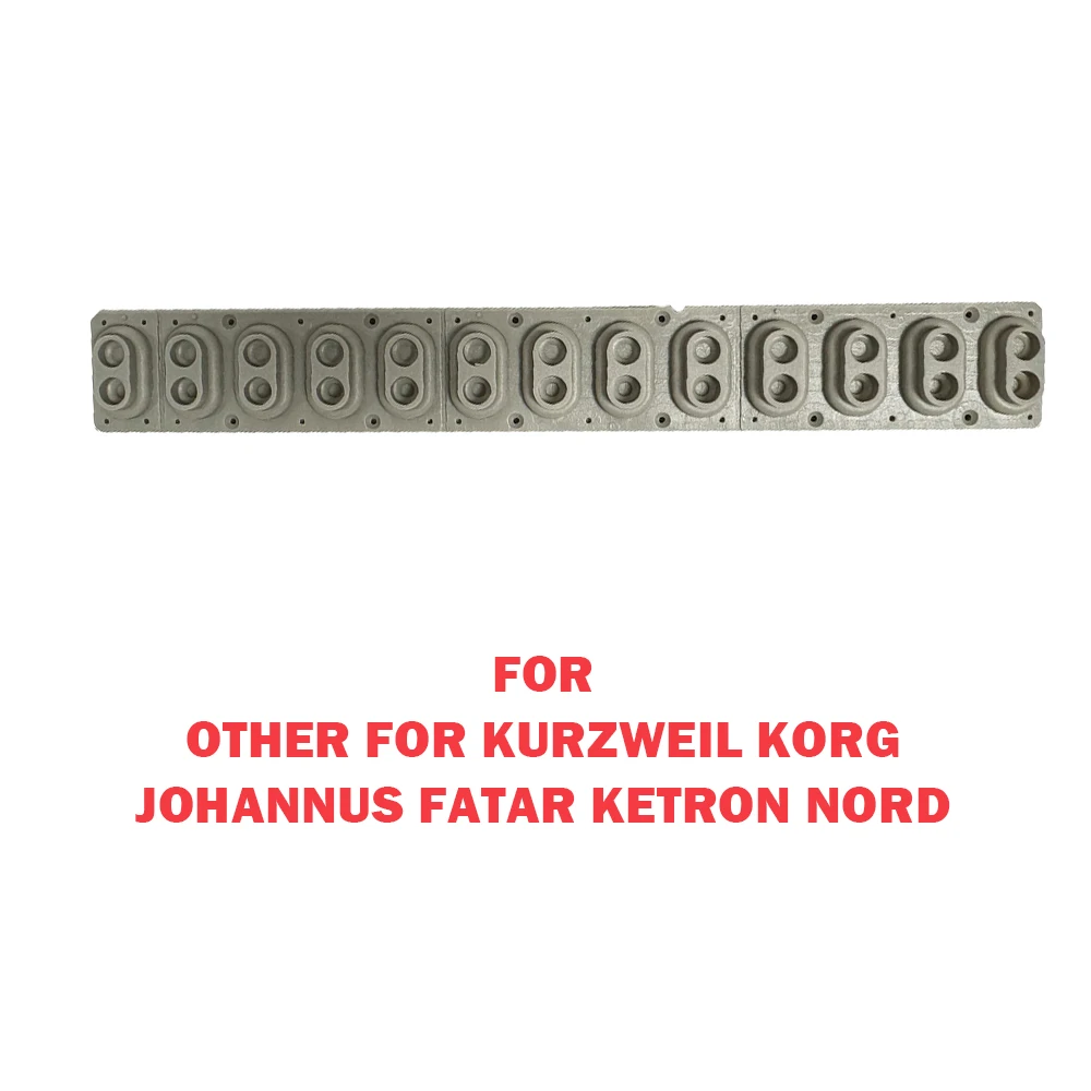 Conductive Rubber Contact Pad Button D-Pad For Kurzweil Korg Johannus Fatar Ketron Nord 12keys 12note