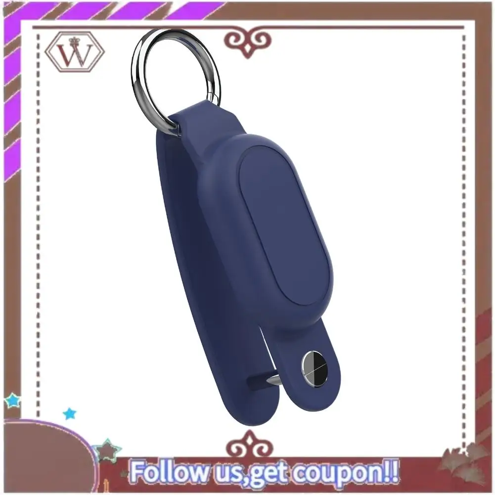 

ABBG-Silicone Cover For Galaxy Smarttag2 Tracker Case Keychain Anti-Lost Protective Case With Key Ring