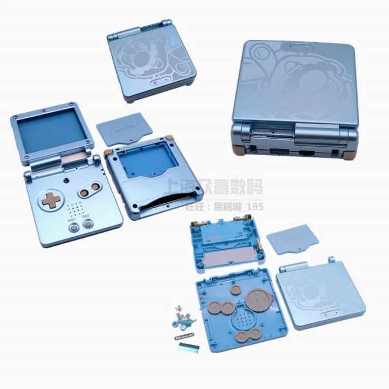 Gba Sp Full Replacement Housing Shell Case Purple Various Colors Kit For Gameboy Advance Sp Handheld Game Console view 4