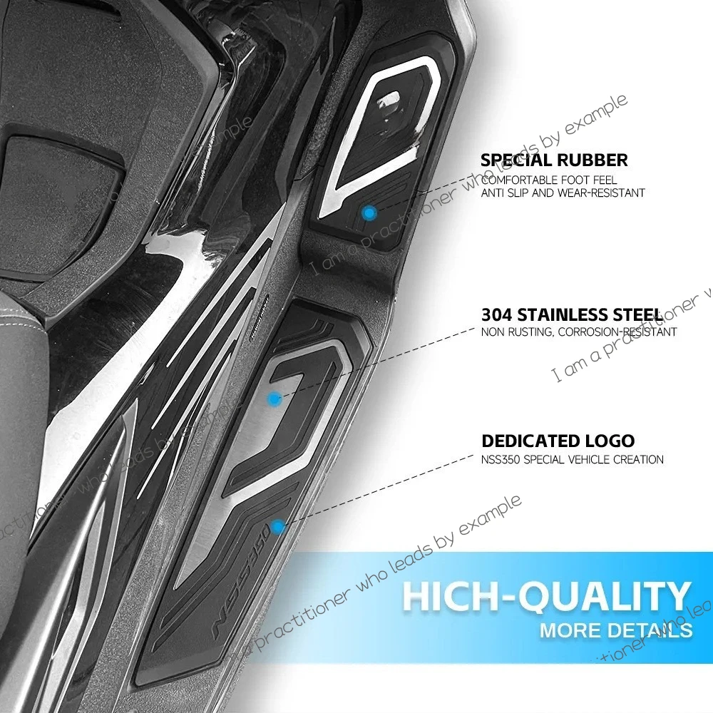 

For Honda NSS350 2021-2023 Stainless Steel Foot Pedal Protection Pad Motorcycle Accessories