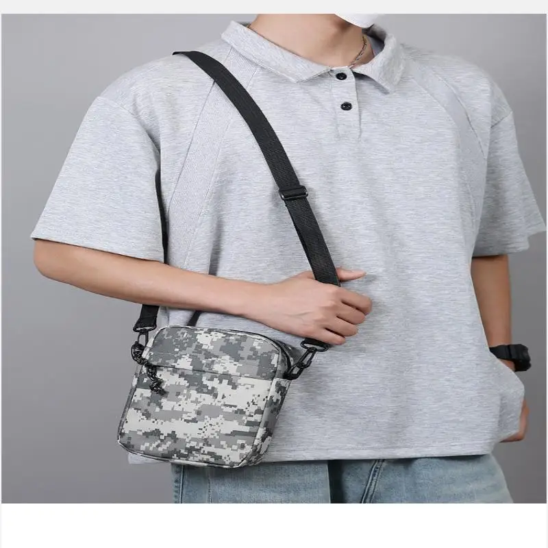 Mobile Phone Bag All-match Street Hip Hop Shoulder Slung Mobile Phone For Teenagers Japanese Classic Small Bag Magazine