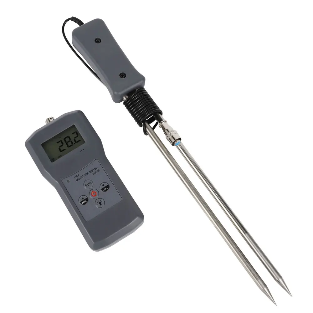 

MS-H portable Hay Moisture Meter tester alfalfa, leymus chinensis,orchard grass pennisetum hydridum 0-80%
