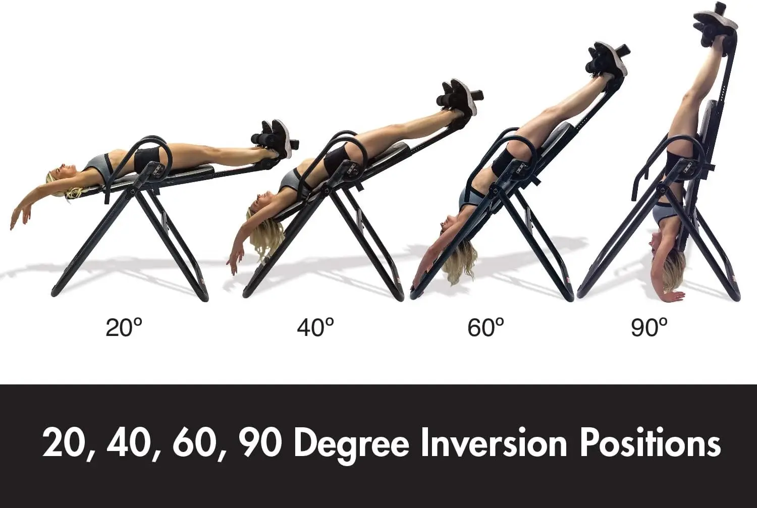 Adjustable Heat and Massage Inversion Table - 300 lb.