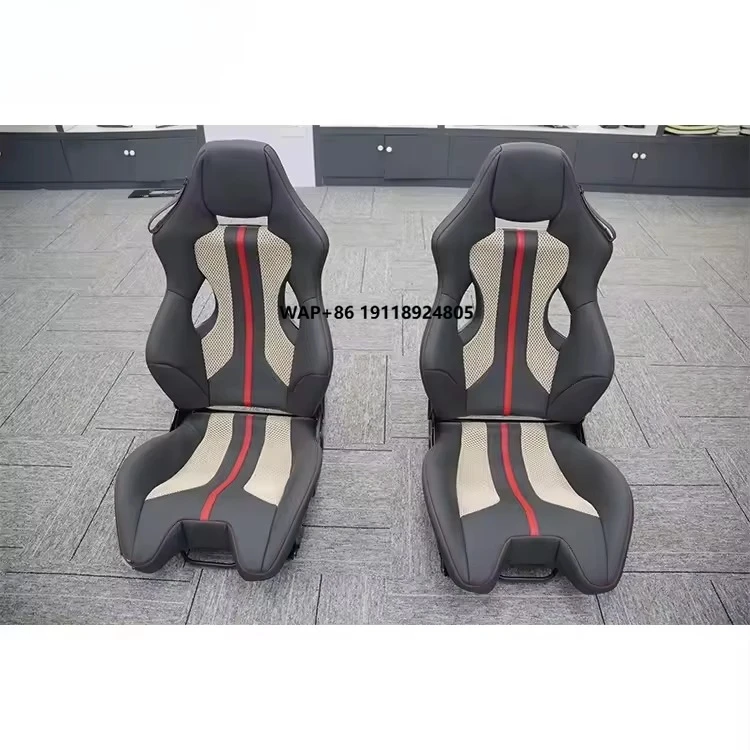 Dry Carbon Fiber Car Seat Back Backrest Chair For  488 Pista 296 Sf90 F8
