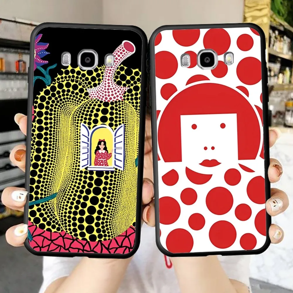 Kusama Yayoi Art Phone Case For Samsung J 7 Plus 7core J7 Neo J6 Plus Prime J6 J4 J5 Mobile Cover