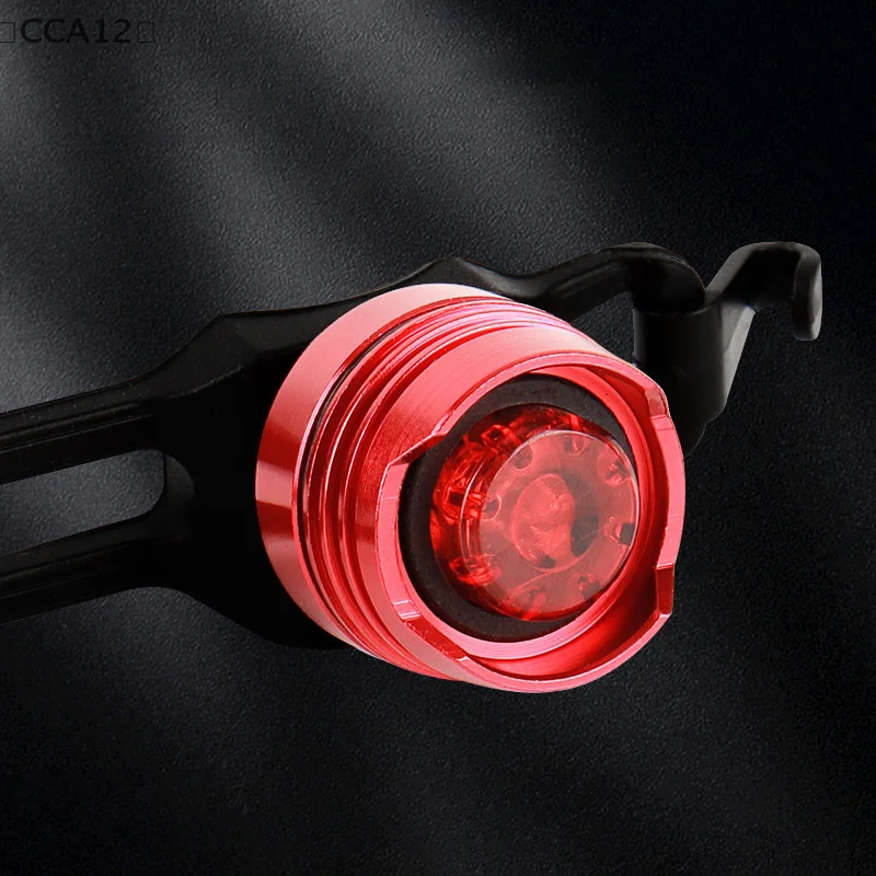Bike Flash Night Riding Tail Light Waterproof Kicker Light Bicycle Rear LED Lamp Cycling Safety Warning Light MTB Road Parts