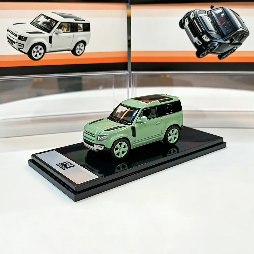 1/64 Scale Model Car Land Rover Defender D90 Alloy Model High Quality And Exquisite Collection Models Desktop Ornament Gift
