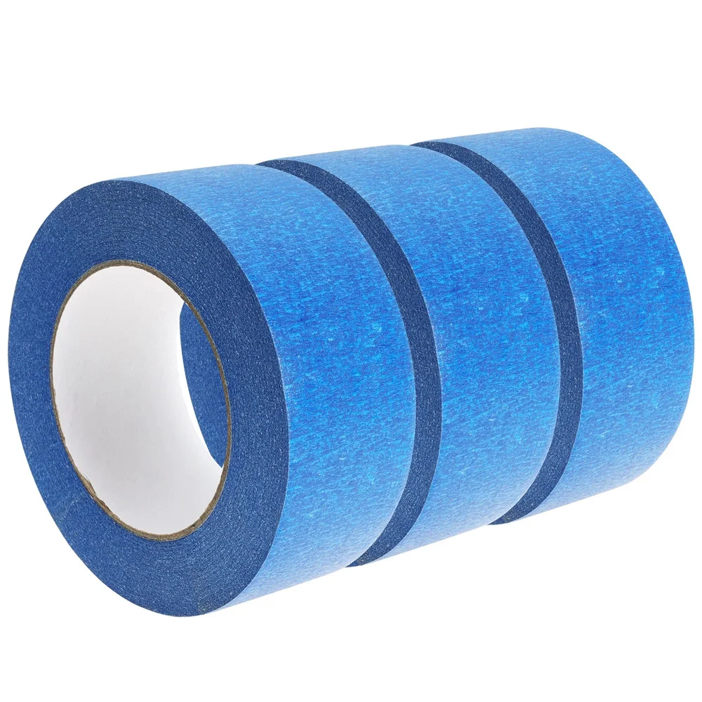 50m/Roll Blue Paint Washi Tape Multi-Surface Masking Removal For Security Wall Painting Crafts Art Construction Renovation Home