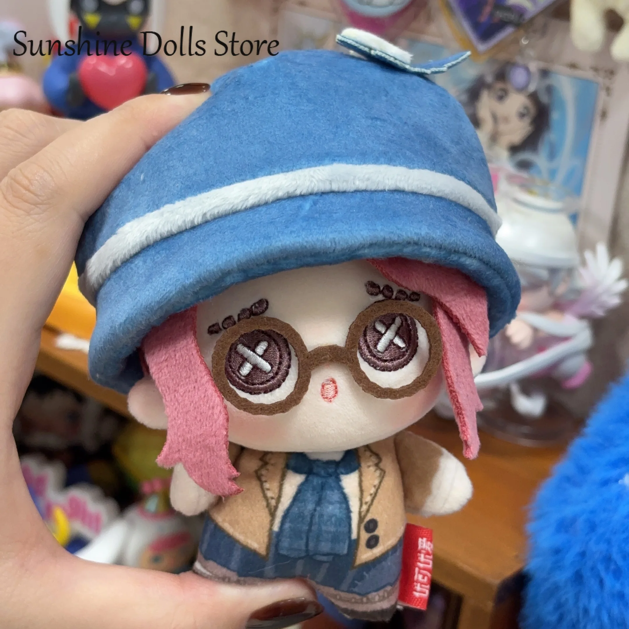 Identiteit V Serie Helena Adams Anime Schattige Pluche Pop Nunu Lichaam Figuren Poppen 10 CM Hanger Sleutelhanger Speelgoed Plushie Kerstcadeau