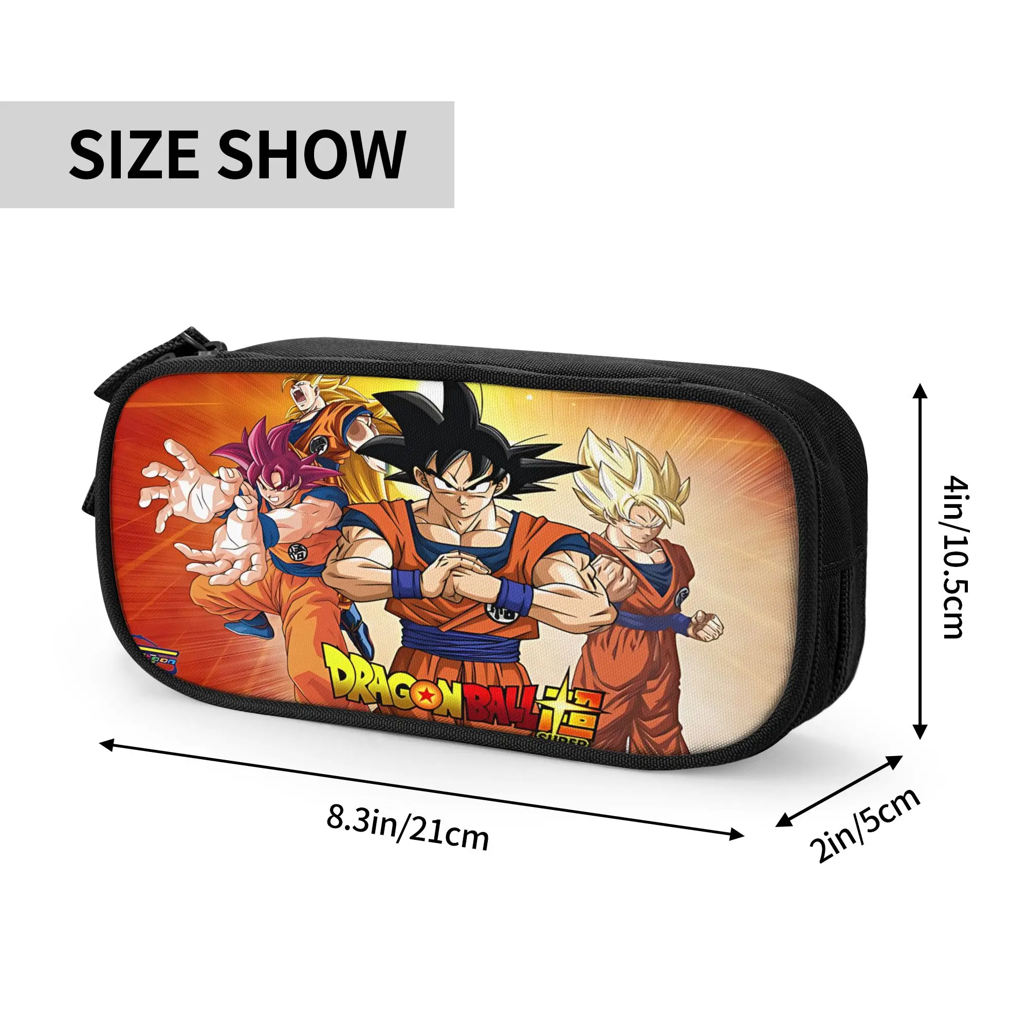 Custom Dragon Ball Z Large Capacity Bags for Child  Handheld Study Bag for Boys Gilrs Kids