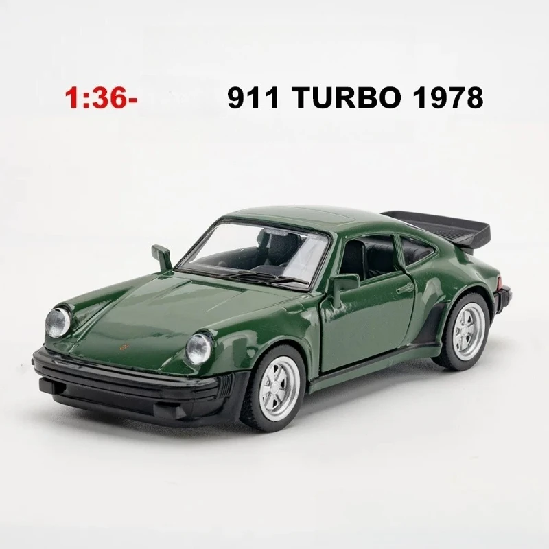 

1:36 911 Turbo 1978 Classic car High Simulation Diecast Car Metal Alloy Model Car Children's toys collection gifts