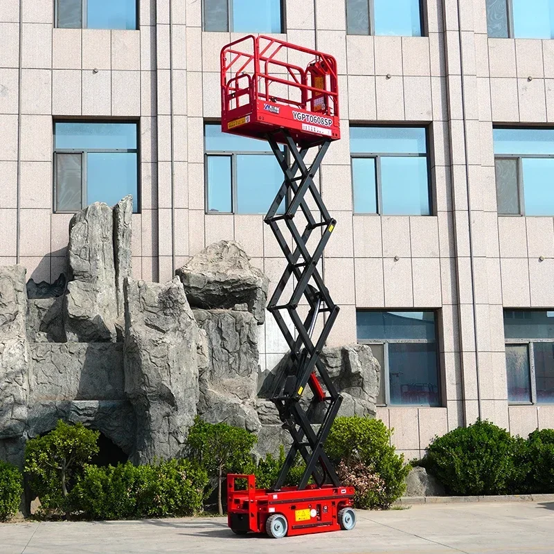 

High Security 6M 8M 10M 12M Electric Platform Stair Lift Wall Scissor Lift Trailer Hydraulic Lift Platform