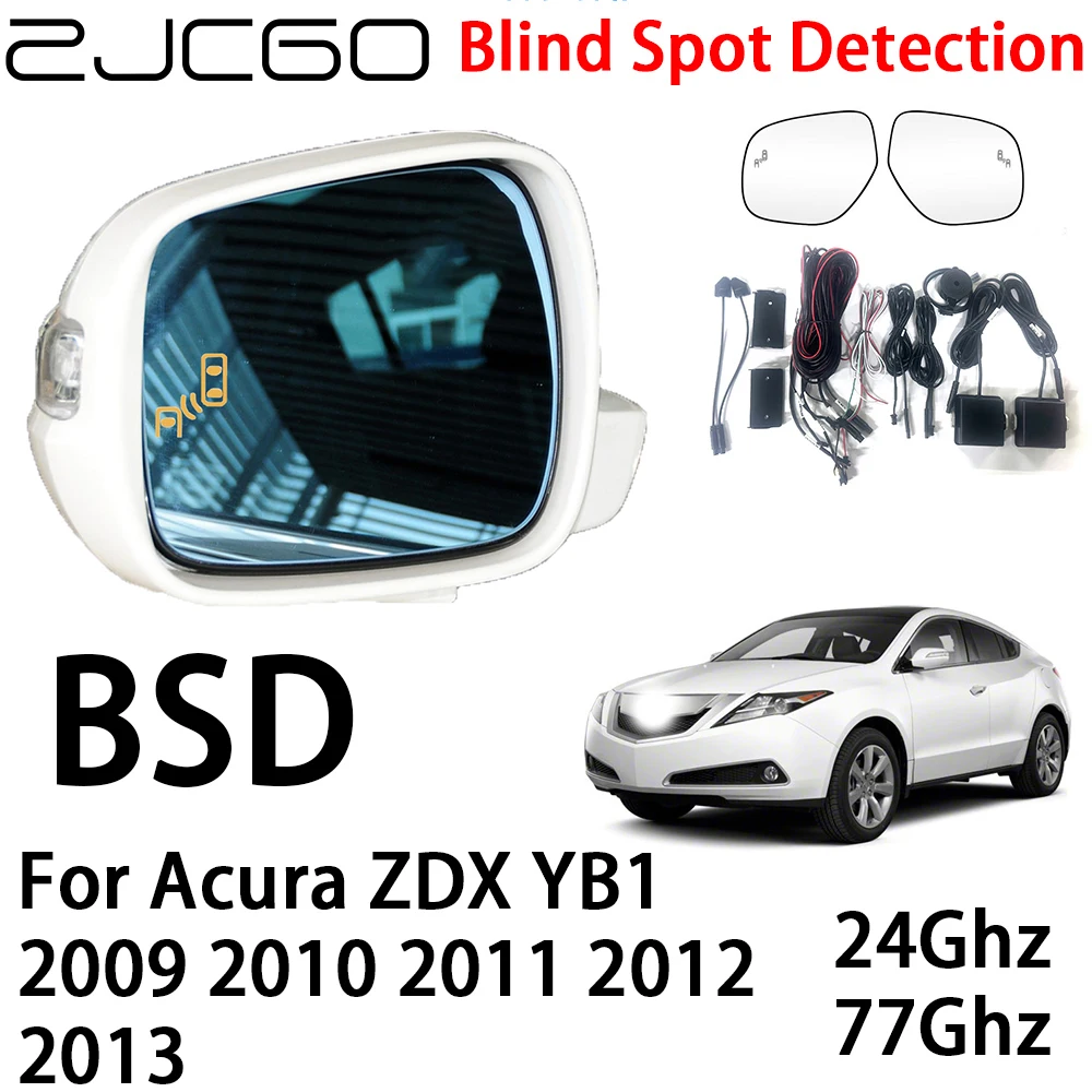 

ZJCGO Car BSD Radar Warning System Blind Spot Detection Safety Driving Alert for Acura ZDX YB1 2009 2010 2011 2012 2013