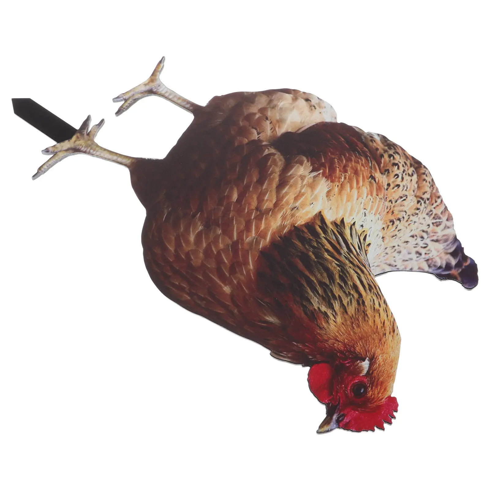 

Garden Chicken Ground Plug 3D Waterproof Fade Resistant Yard Ornament for Outdoor Courtyard Decorative Landscape