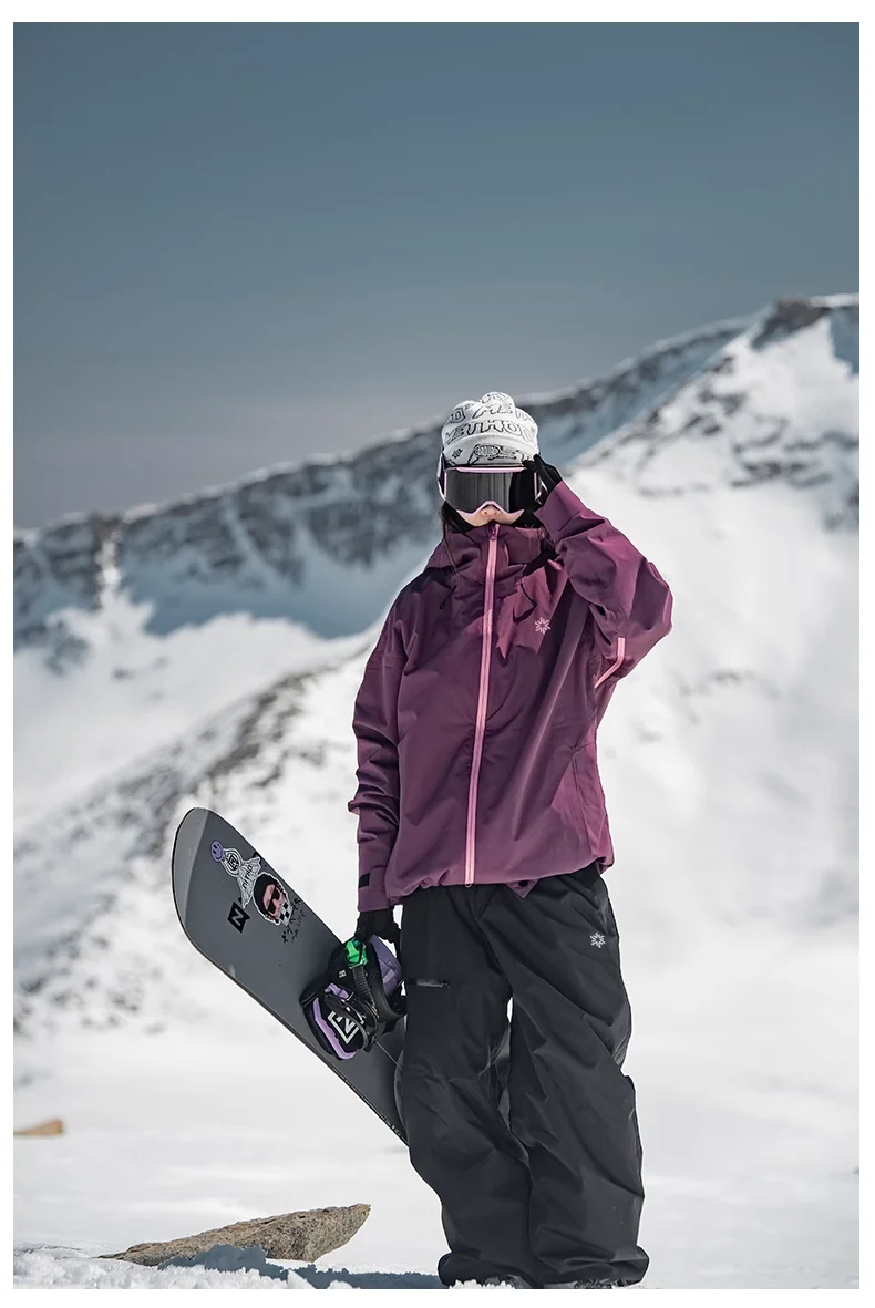JOHN SNOW Snowboard Jacke Hosen Weibliche Trainingsanzug Berg Skifahren Suiten Winter Frauen Männer Schnee Anzüge Sport Wasserdichte Ski Sets – Detail 32