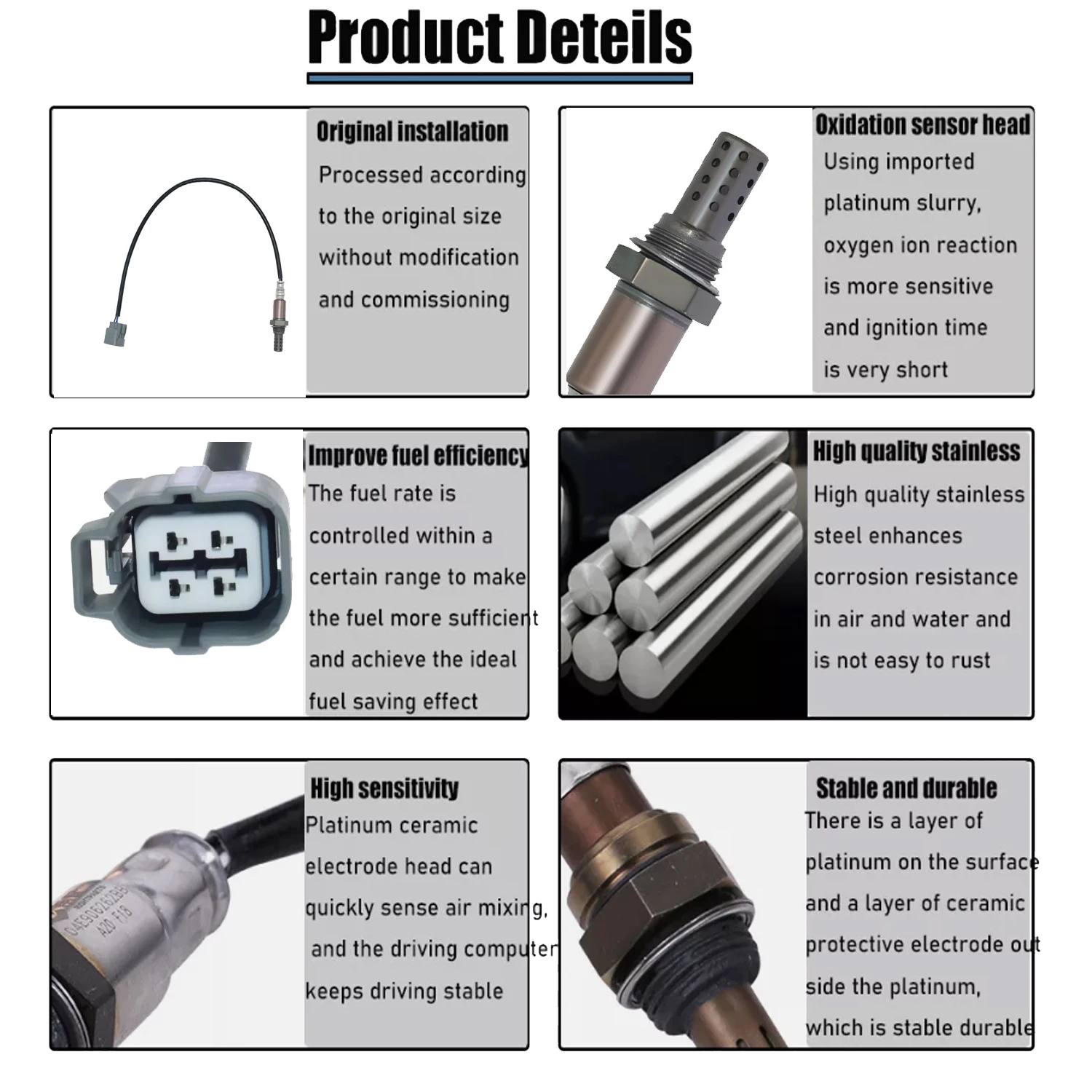 New Oxygen Sensor O2 Sensor 234-4621 For Acura CL NSX Accord Civic Prelude 36531-PT3-A12
