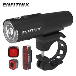 Enfitnix Navi800Y Bicycle Headlight LED Rechargeable Set Mountain Road MTB Cycle Cycling Warning Front Lamp 800 Lumens NAVI 800Y