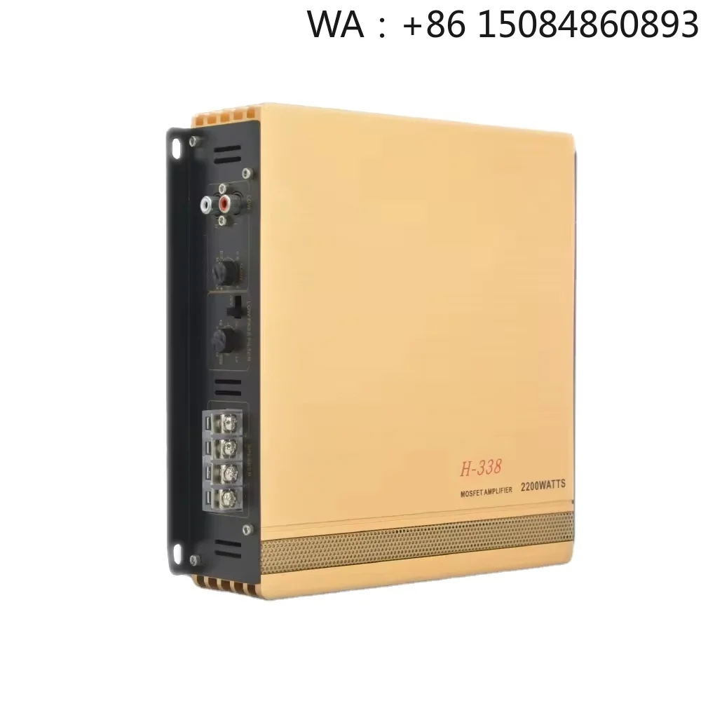 Car modification DIY car enthusiast fever2 Channel Sound Digital Car  Unit Professional Class AB High-quality for Auto