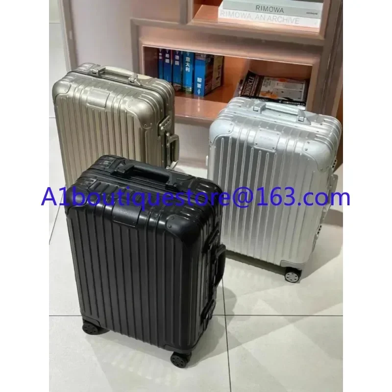 Aluminum magnesium boarding case, travel luggage 1 PCS