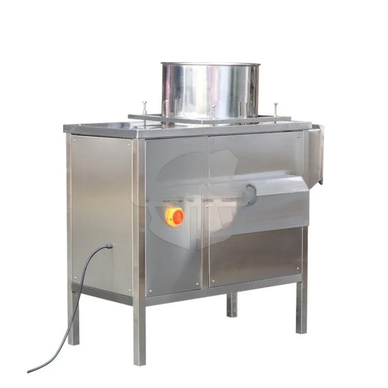 Large whole garlic clove peeling machine, whole garlic clove peeling machine