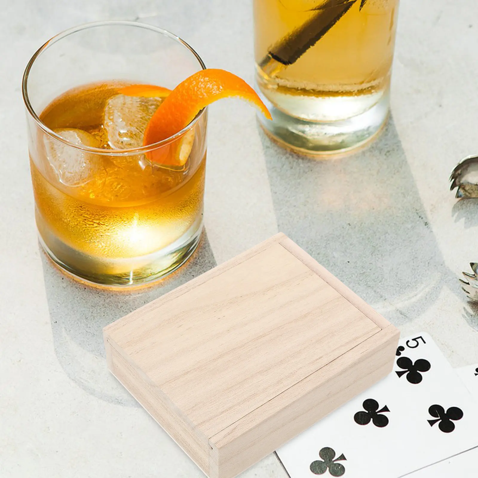 

Футляр для игральных карт, контейнер для хранения карт, демонстрационный кейс цвета хаки для коллекционных карт