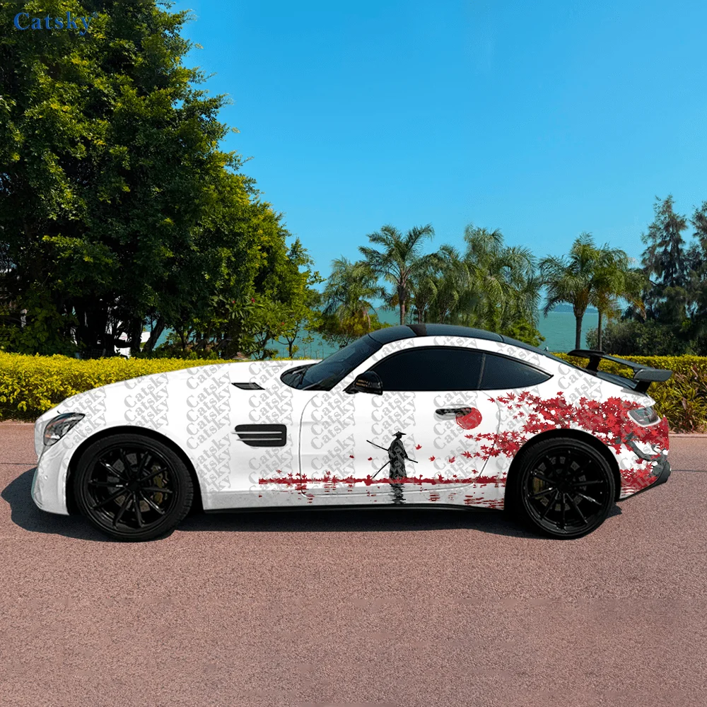 

Gothic Style Silhouette Car Side Sticker Decoration,PVC Waterproof Scratch Resistant Decal,Car Protection,Auto Accessories Gift