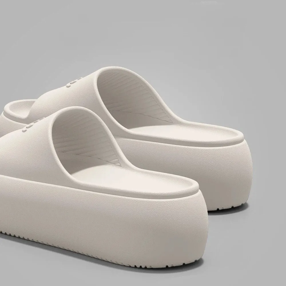 

Non-slip Thick Sole Slippers Height Increasing Summer Style Home Slippers Comfort Platform Sole Slippers Women Beach Wear