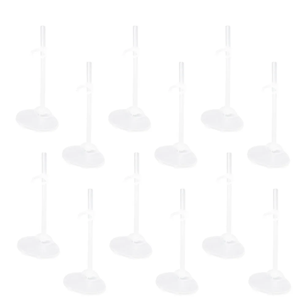 12 Pcs Girl Toys for Girls Waist Bracket Coat Hanger Display Holder Support Stand